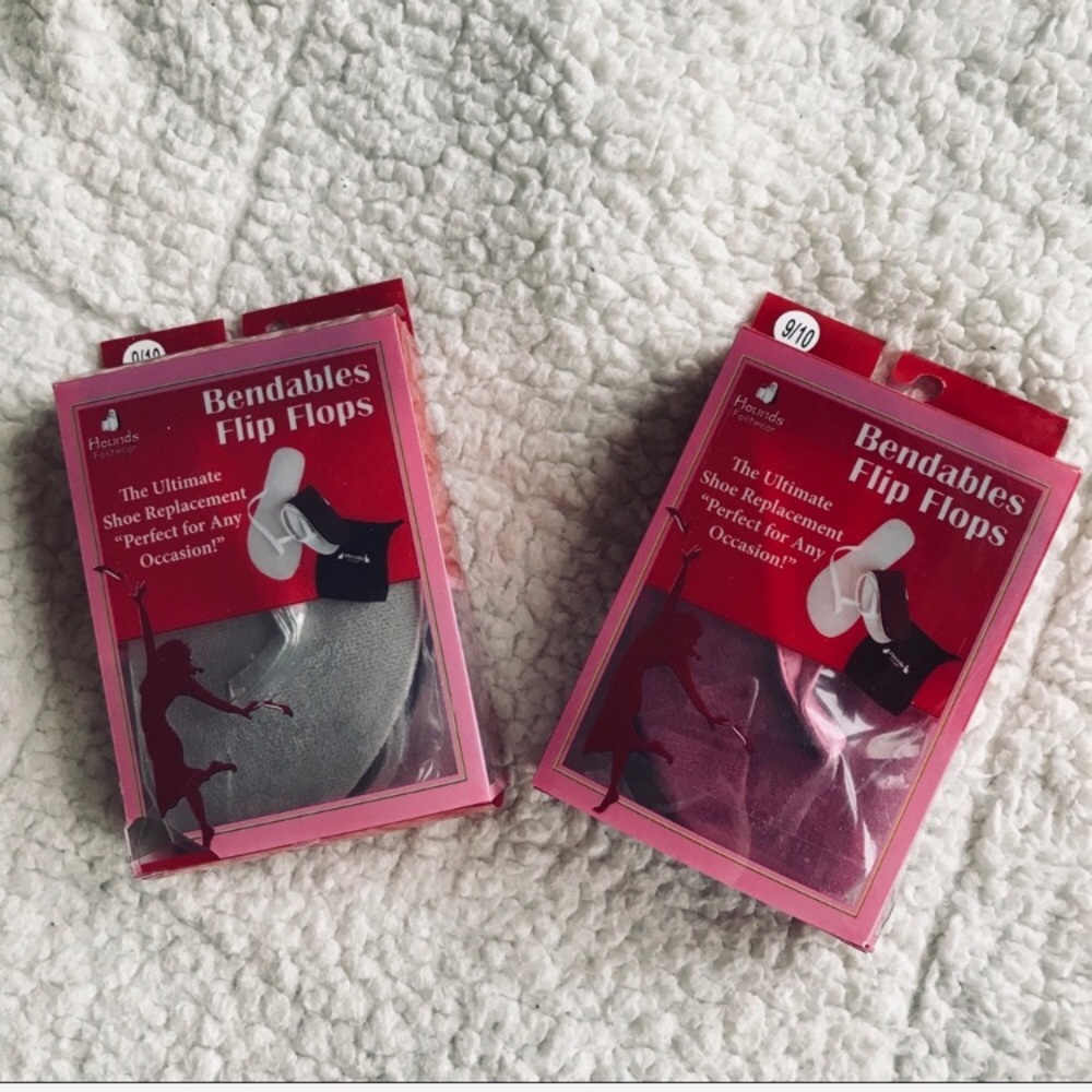 NEW IN BOX Silver and Pink Bendable Shoes 2